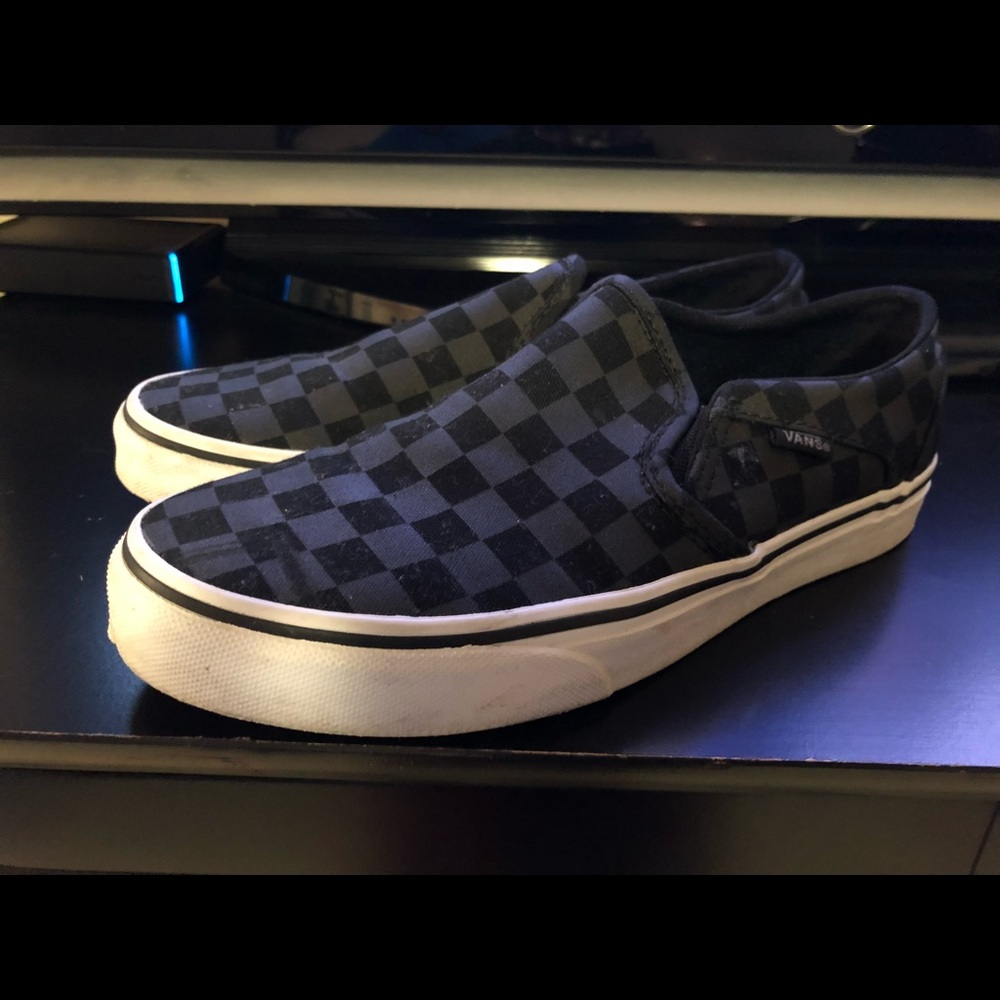 Vans Checkered Slip Ons